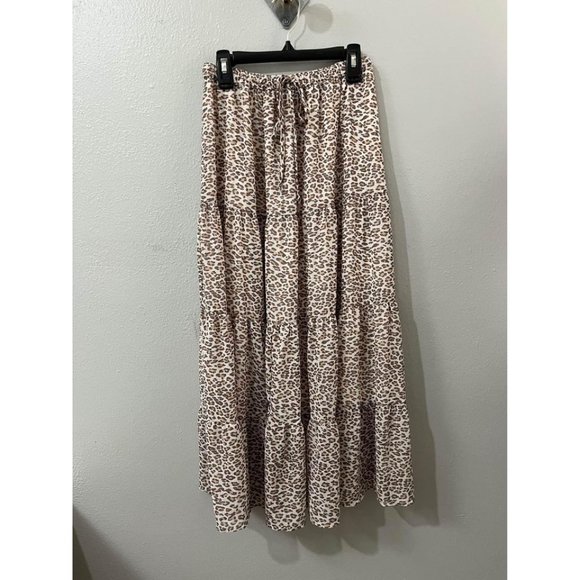 Aerie cheetah print maxi skirt size small - Picture 1 of 10